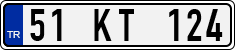 License plate of Turkey, Regular plates