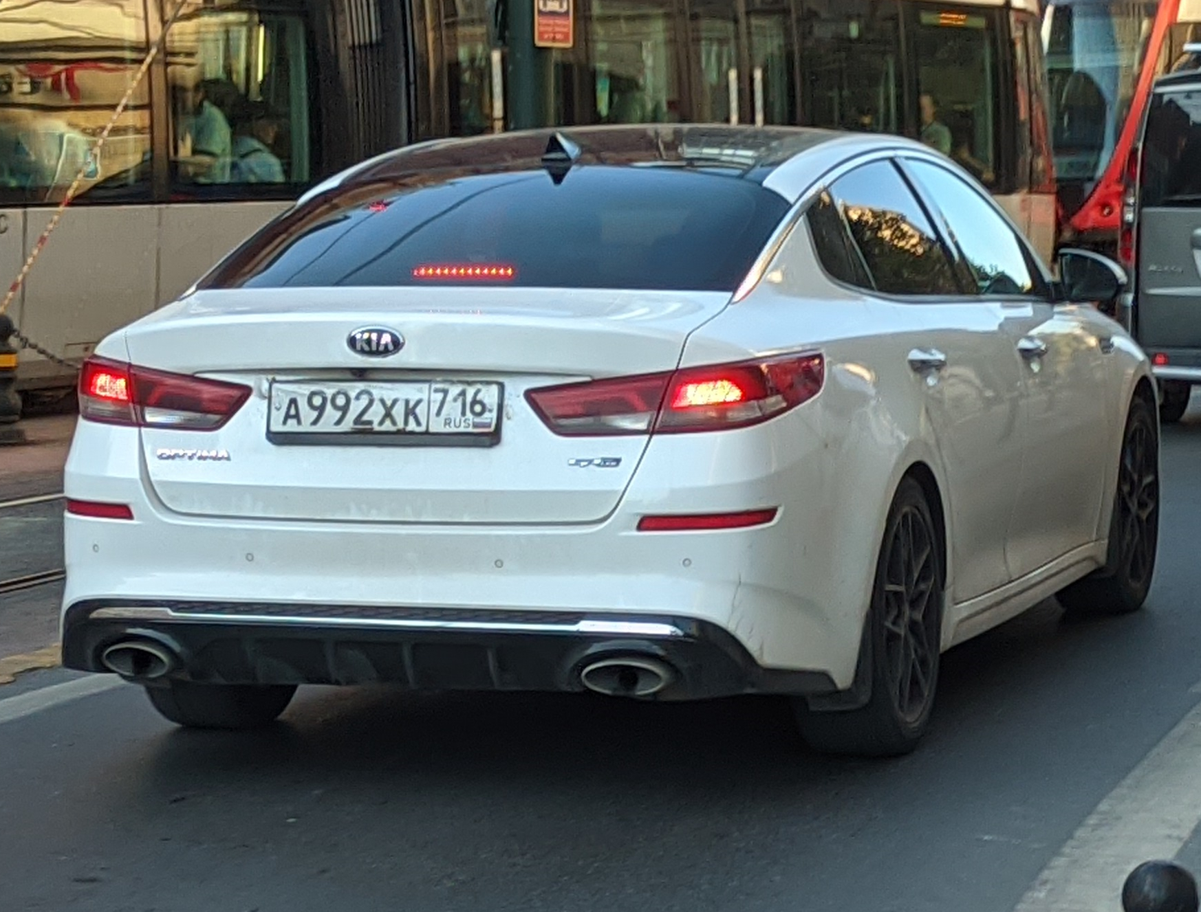 а 992 хк 716, Kia Optima 4th gen Sedan (JF), 2015–2020