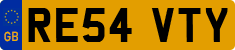 License plate of the United Kingdom, 2001 year system