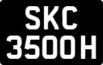 License plate of Singapore, Private owners