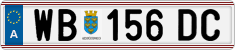 License plate of Austria, Regular plates