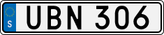 License plate of Sweden, Regular plates