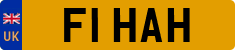License plate of the United Kingdom, 1983 year system