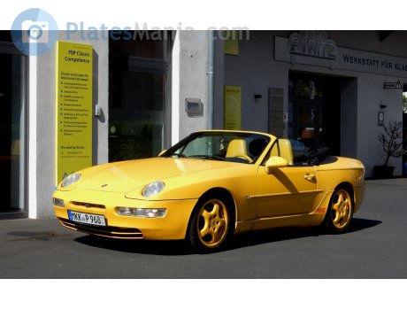 MKK P 968 (05/09), Porsche 968