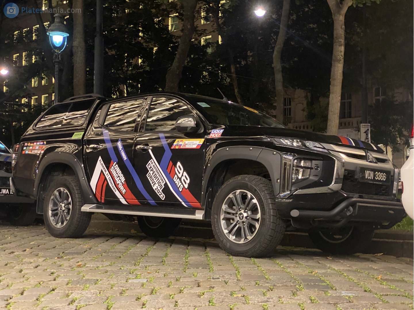 VCN 3366, Mitsubishi Triton 5th gen (KJ/KK/KL), facelift, 2018–2023