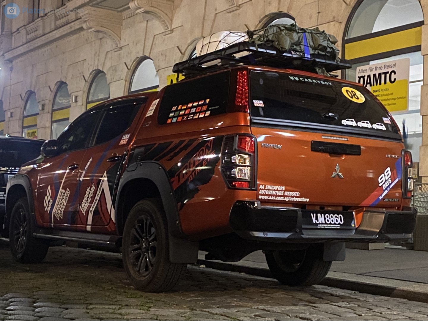 VJM 8860, Mitsubishi Triton 5th gen (KJ/KK/KL), facelift, 2018–2023