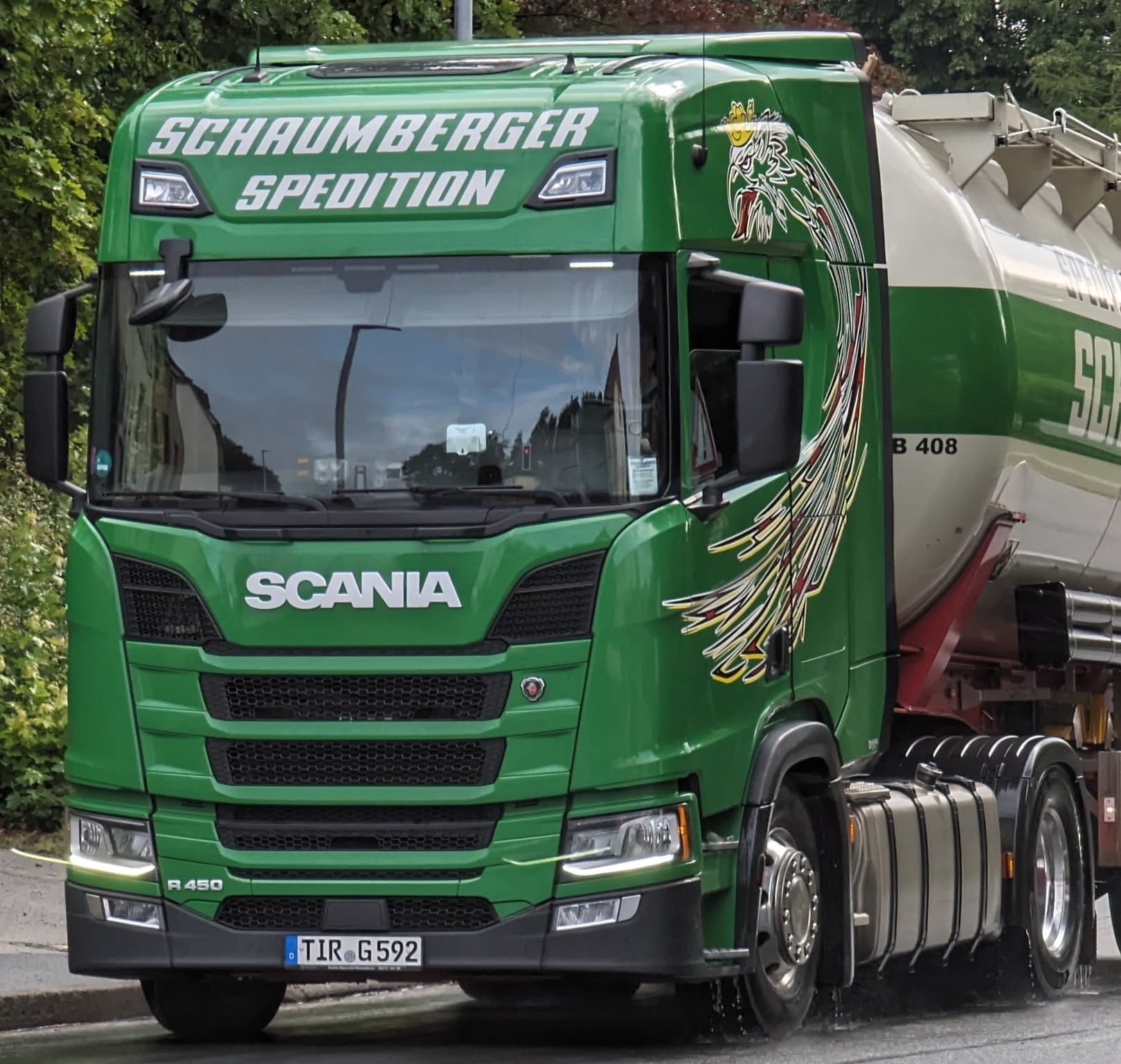 TIR G 592, Scania R-Series 2nd gen, 2016–