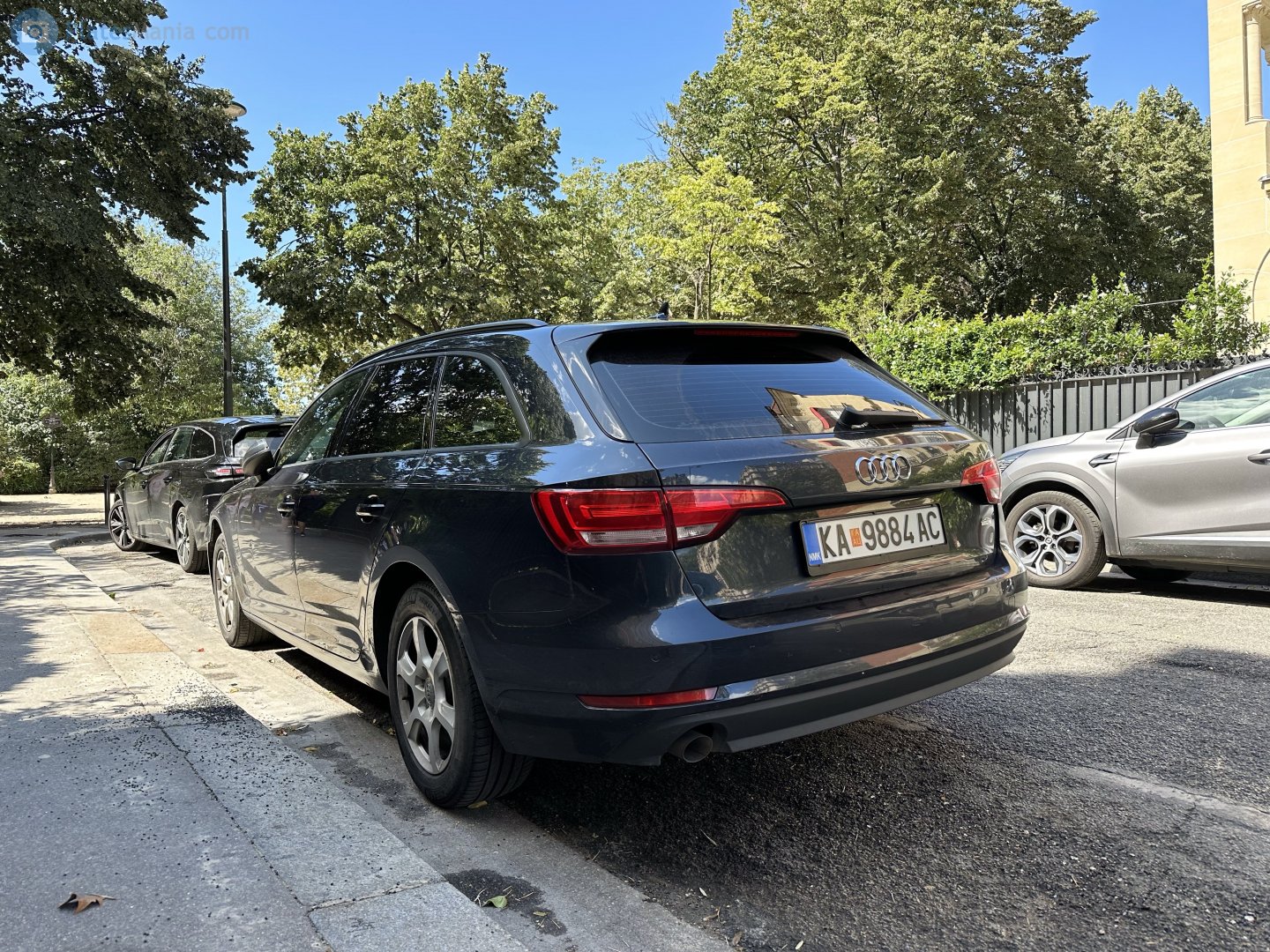 KA 9884 AC, Audi A4 5th gen Avant (B9/8W5/8WD), 2015–2019
