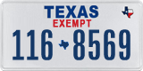 Texas, Exempt (123-4567)