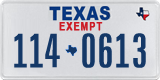 Texas, Exempt (123-4567)