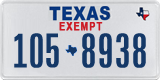 Texas, Exempt (123-4567)