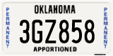 Oklahoma, Apportioned (1AB234)