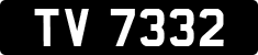 License plate of the United Kingdom, 1903 year system