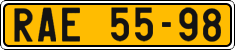 License plate of the Czech Republic, Commercial vehicles (1960)