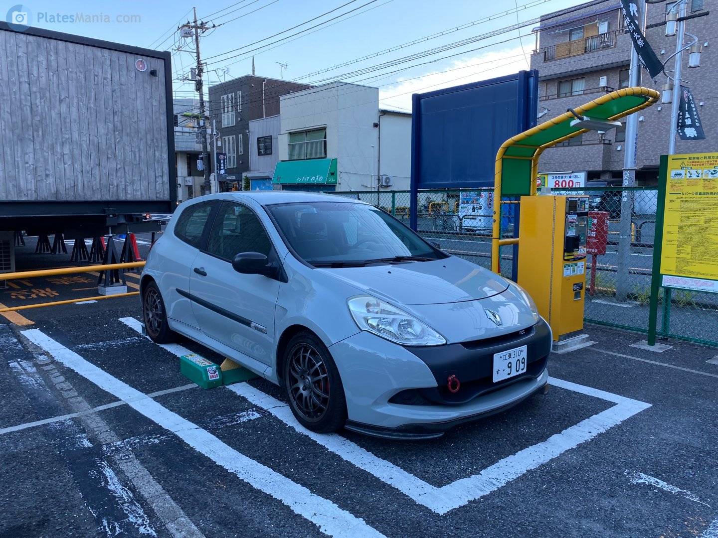 江東 310 す 909, Renault Clio 3rd gen 3-door Hatch (C85), facelift, 2009–2014