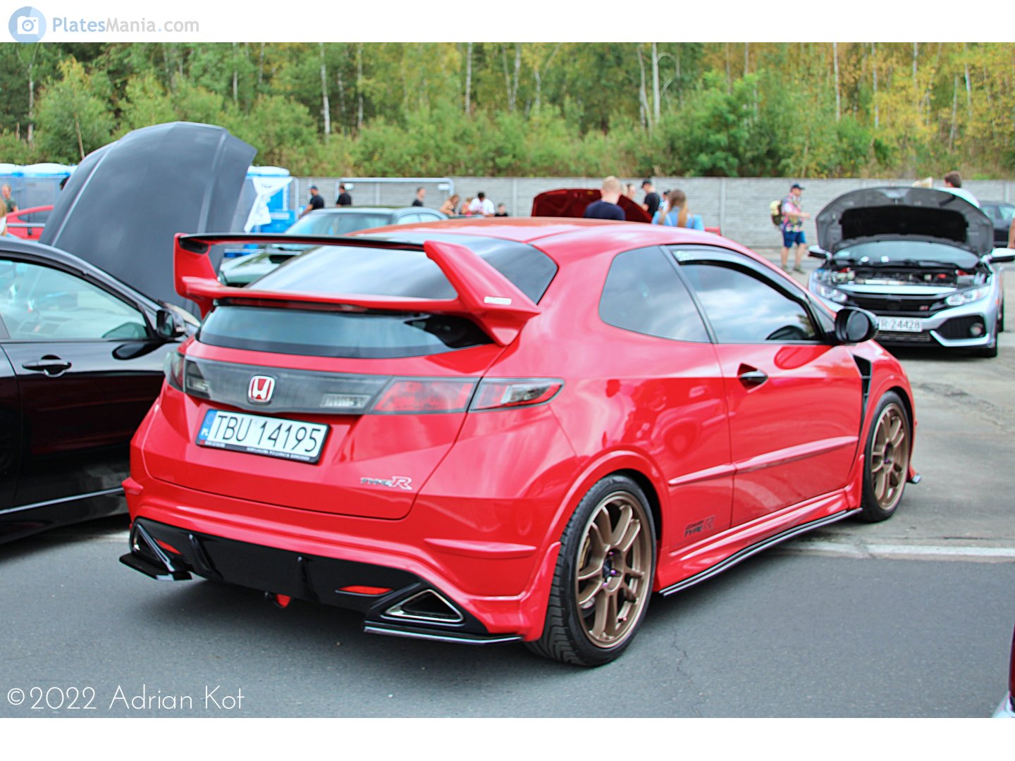 TBU 14195, Honda Civic 8th gen 3-door Hatch (FK/FN; Global-market), 2005–2012