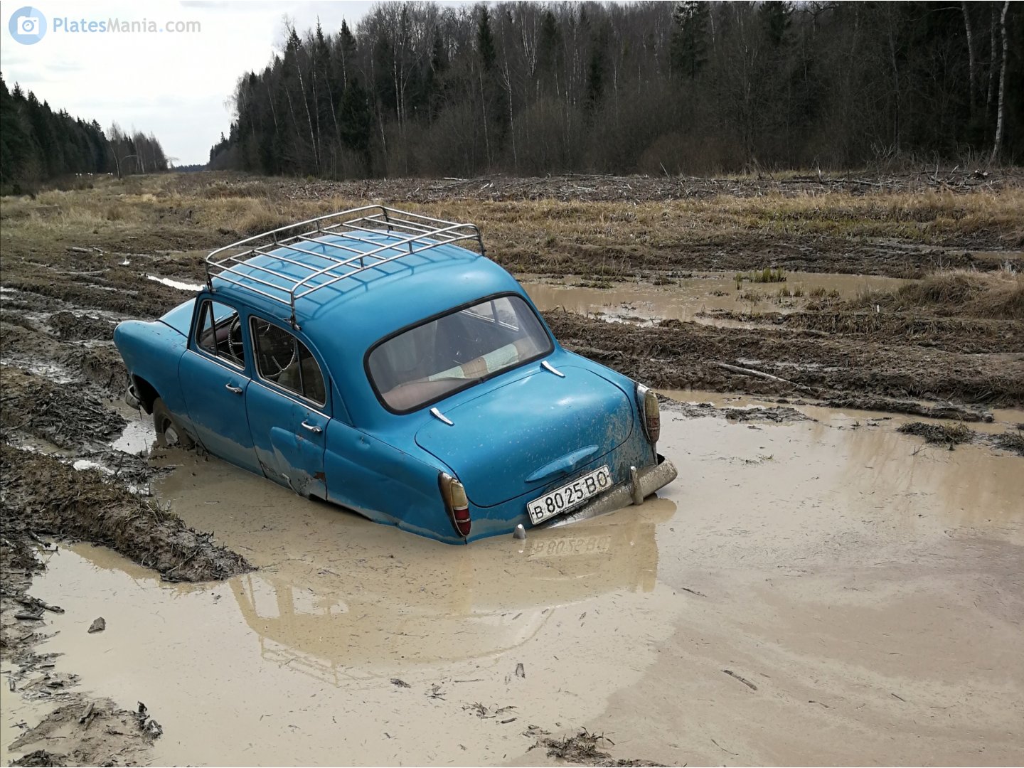 в 8025 ВО, Moskvich (AZLK) 410 410, 1957–1961