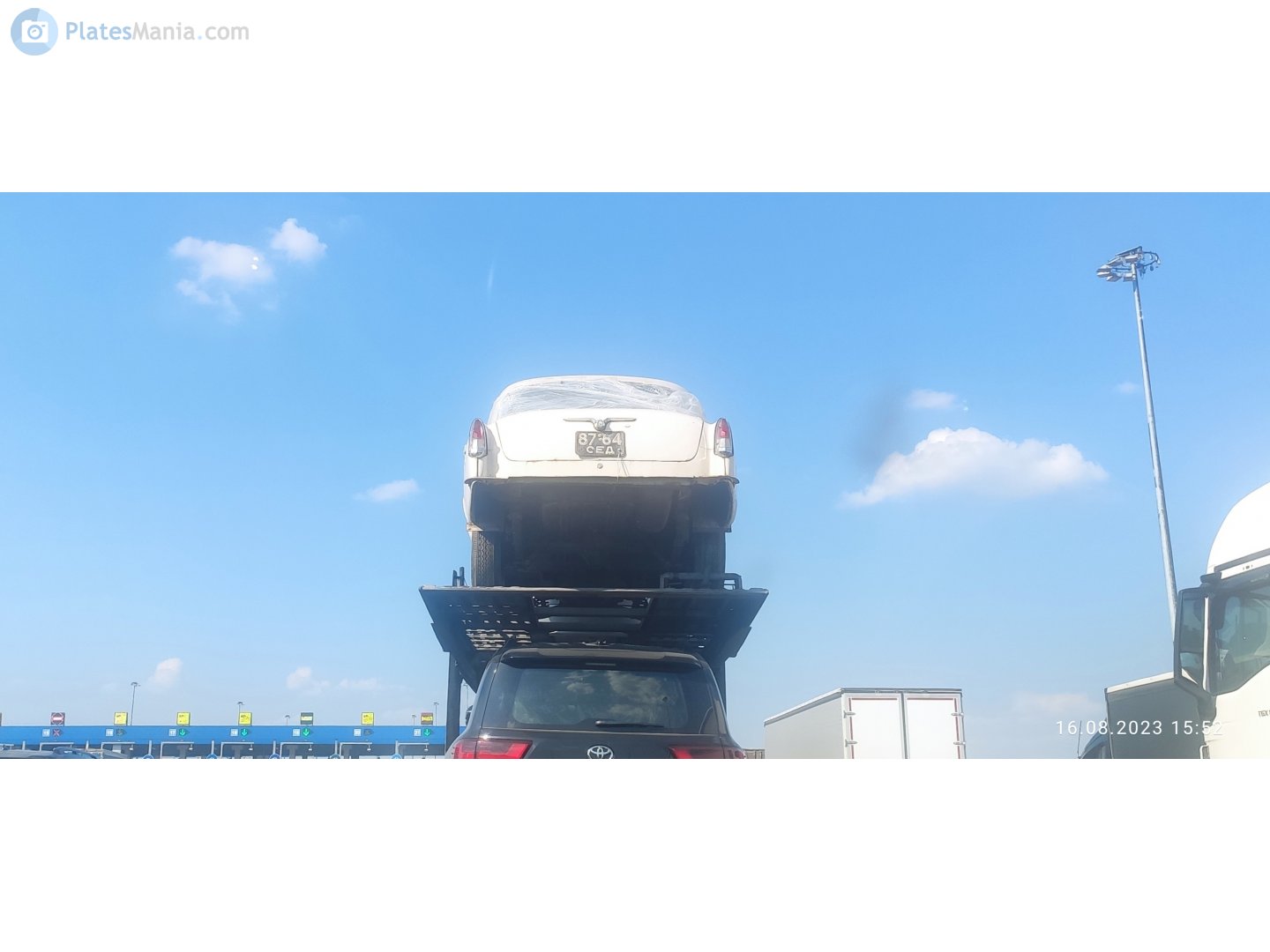 8764 СЕД, GAZ 21 Волга 3rd series, 1962­–1970