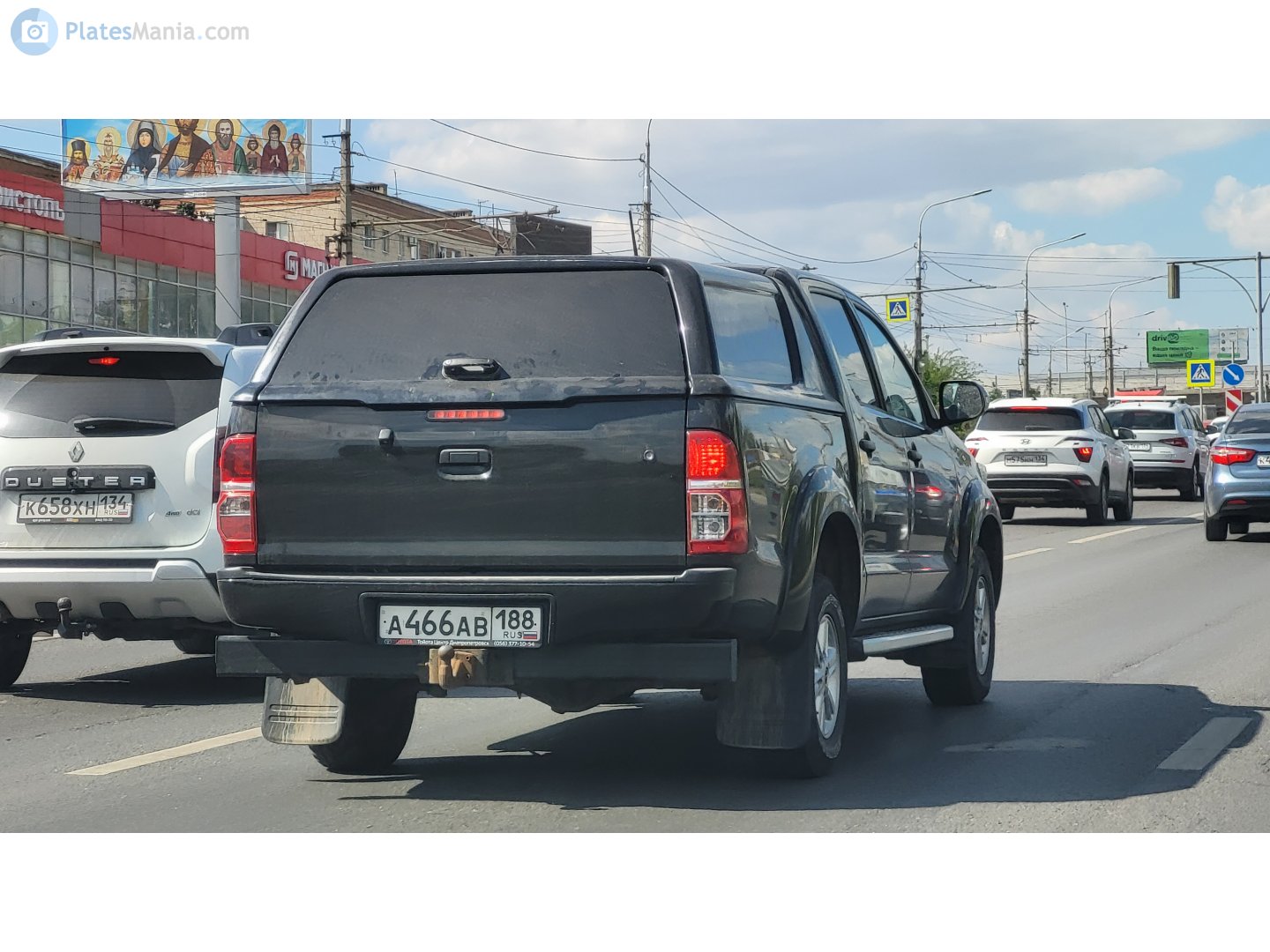 а 466 ав 188, Toyota Hilux 7th gen (AN10/AN20/AN30), facelift, 2011­–2015