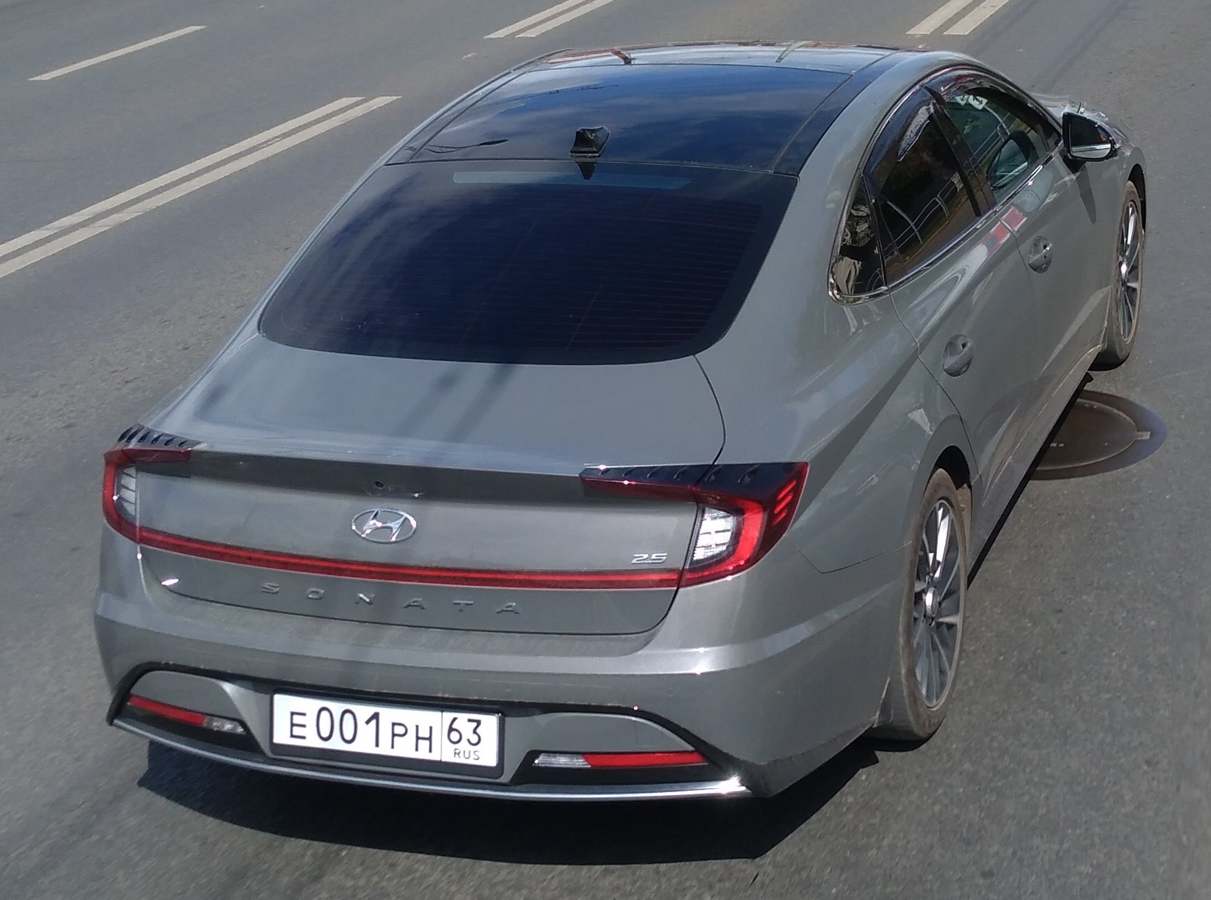 е 001 рн 63, Hyundai Sonata 8th gen (DN8), 2019–2024