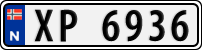 License plate of Norway, Trailers, motorcycles, special vehicles