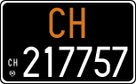 License plate of Italy, Cars (1927 year series)