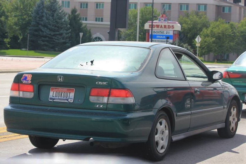 LOOKOUT, Honda Civic 6th gen Coupé (EJ/EM; Global-market), 1995–2000