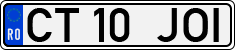 License plate of Romania, Regular plates