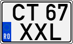 License plate of Romania, Regular plates