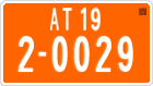 License plate of Cambodia, Vehicles w/o paid duty