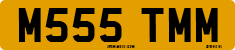 License plate of the United Kingdom, 1983 year system