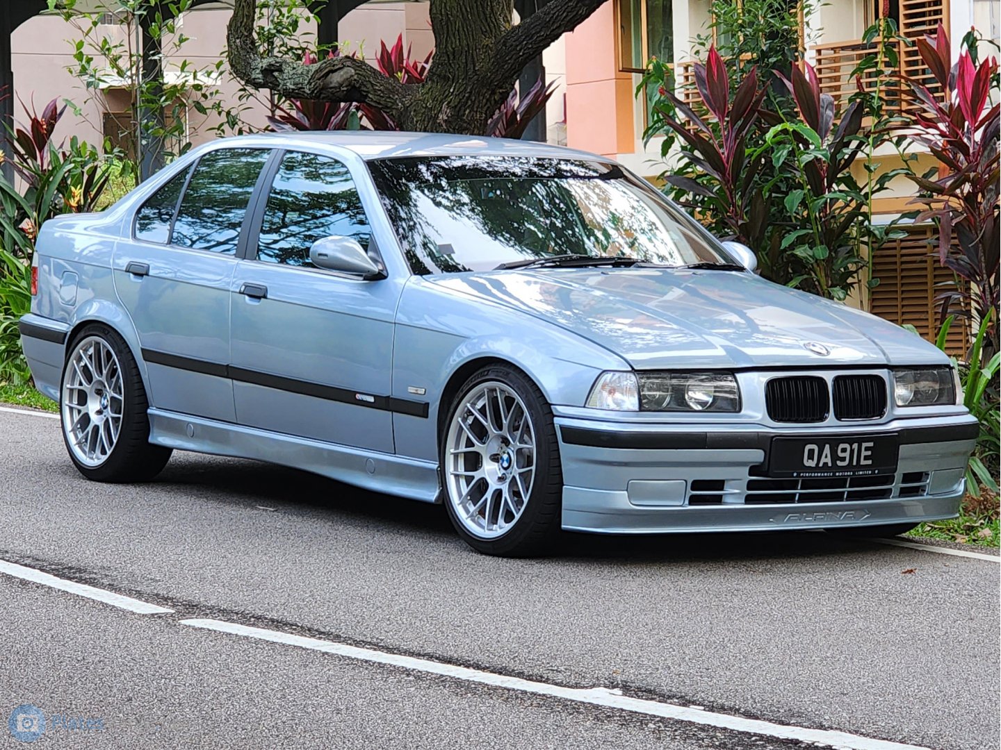 QA 91 E, BMW 3 Series 3rd gen Sedan (E36), 1990–1998