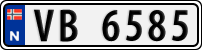 License plate of Norway, Trailers, motorcycles, special vehicles