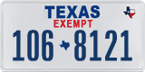 Texas, Exempt (123-4567)