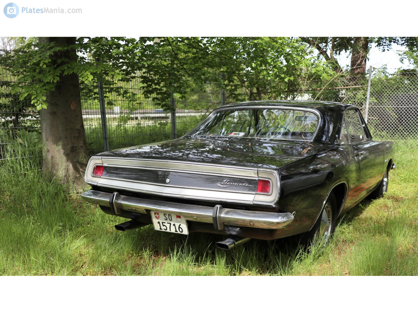 SO 15716, Plymouth Barracuda 2nd gen 2-door Hardtop (BH23; A-body), 1967–1969