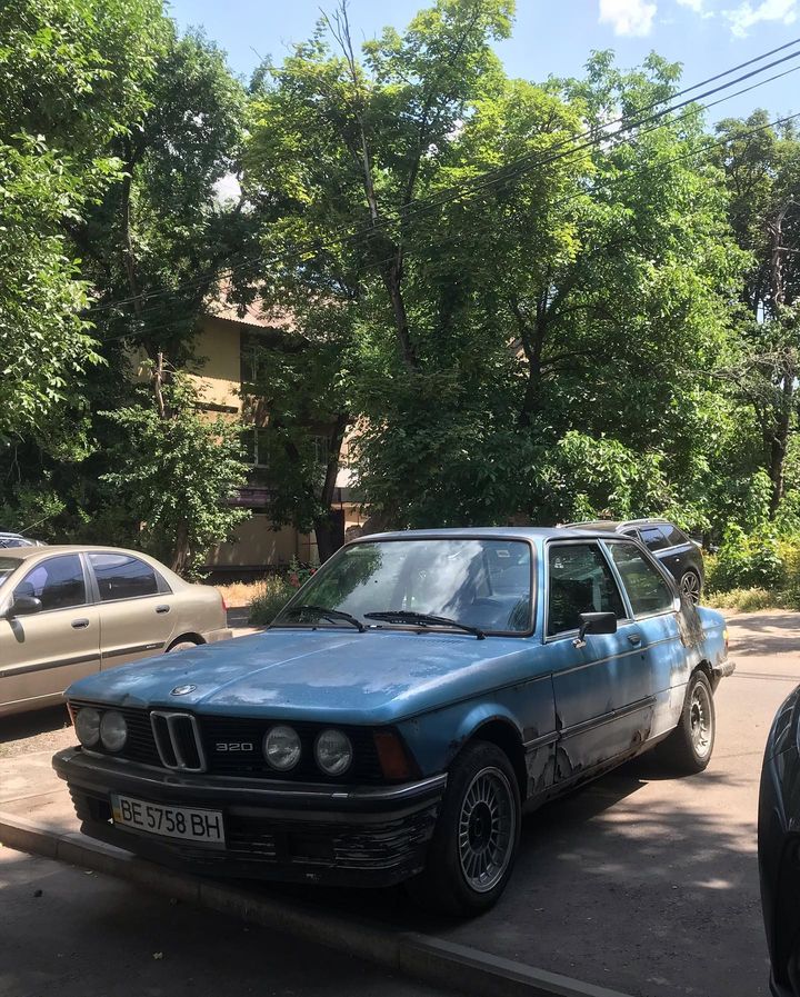 BE 5758 BH, BMW 3 Series 1st gen Coupé (E21), 1975–1983