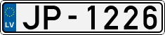 License plate of Latvia, Regular car plates