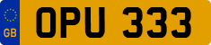 License plate of the United Kingdom, 1932 year system