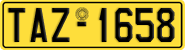 License plate of Greece, Taxi