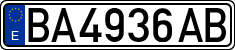 License plates of Spain, 1971 year series
