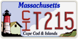 Massachusetts, Specialty plates (AB 1234)
