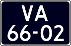 License plate of the Netherlands, Commercial Vehicles (1951-1994 system)