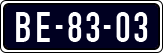 License plate of the Netherlands, Imported oldtimers (commercial vehicles)