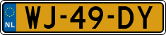 License plate of the Netherlands, Trailers