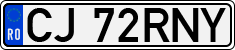 License plate of Romania, Regular plates