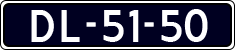 License plate of the Netherlands, Imported oldtimers (cars)