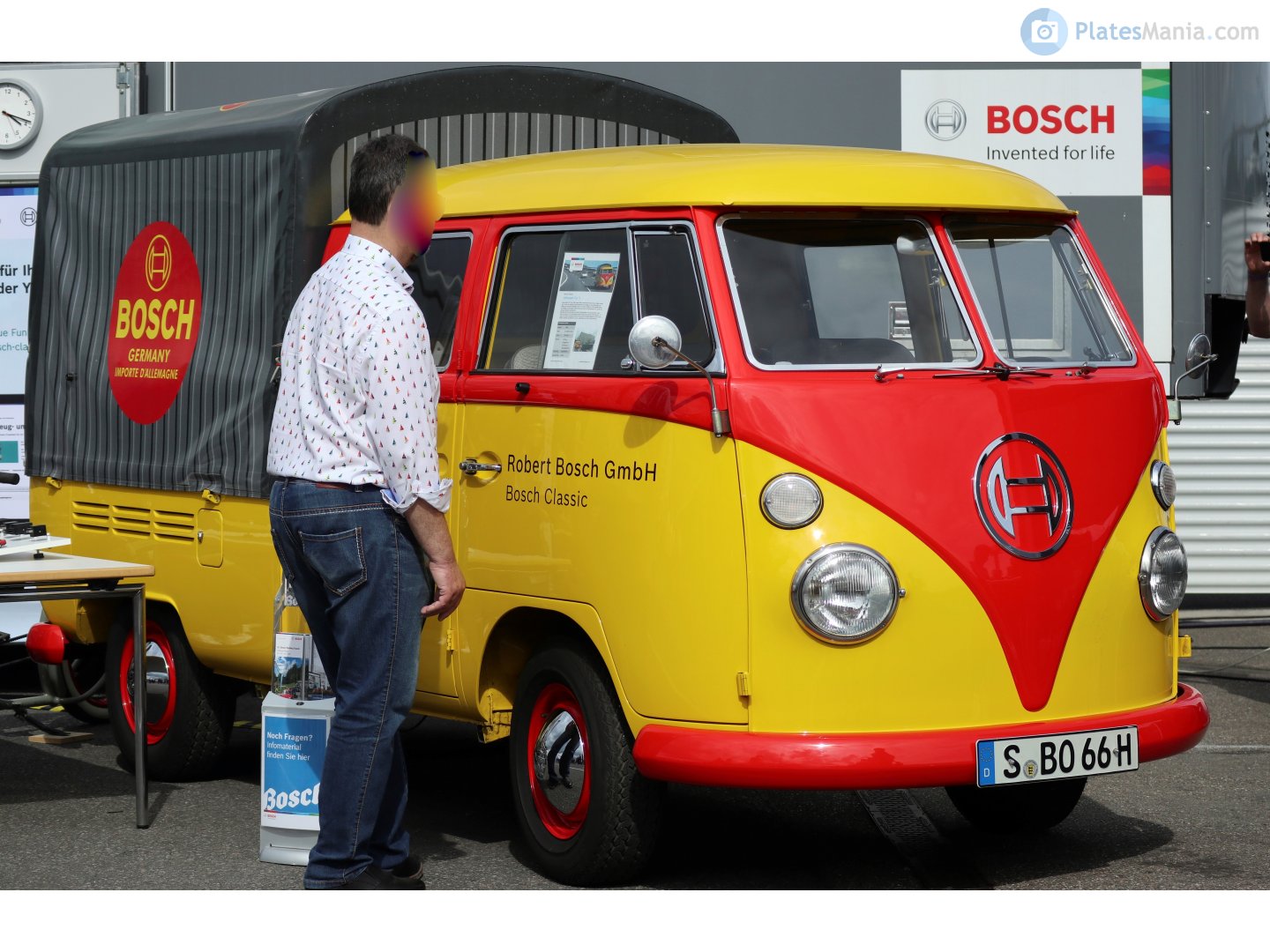 S BO 66 H, Volkswagen Transporter 1st gen Pickup (T1), 1950–1967 (–1975 for BR-market)