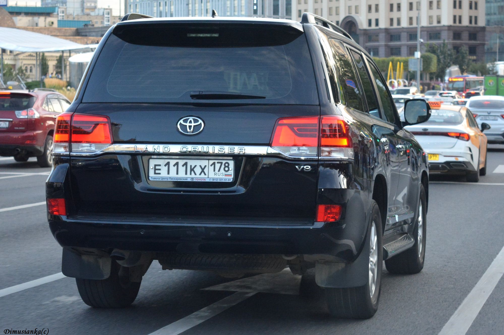 е 111 кх 178, Toyota Land Cruiser 200 (J200), 2nd facelift, 2015–2021