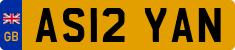 License plate of the United Kingdom, 2001 year system