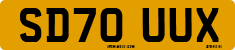 License plate of the United Kingdom, 2001 year system